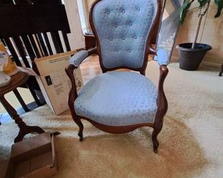 Antique Victorian ladies chair