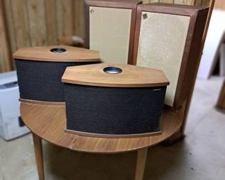 Pair Bose speakers and pair AR speakers 