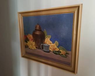 Oil painting by C. H. Shaw