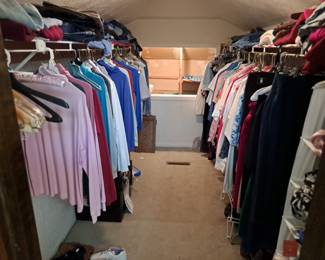 One of several closets