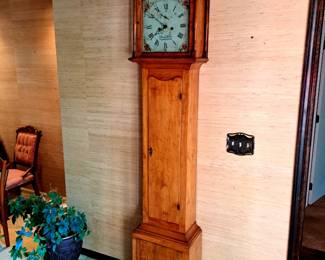 Thomas Walker, Fredericksburg tall case clock, C-1760.
