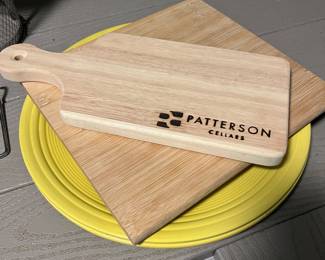 Cutting boards.