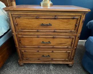 Second of two matching “Tommy Bahama” nightstands by Magnussen.