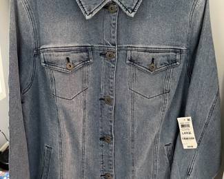 Style & Co. denim jacket, NWT.
