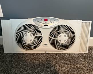 Bionaire twin window fan.