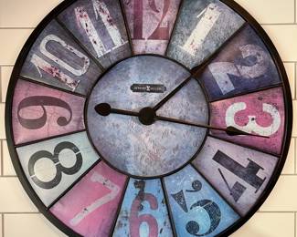 Howard Miller wall clock.