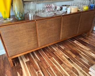 Mid-century modern-style credenza/sideboard.