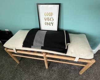 Bench with cushion by Target Co.