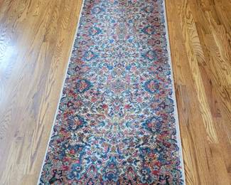KARASTAN WOOL KIRMAN 4'3" X 6' BEAUTIFUL AREA RUG WITH MATCHING RUGS OF VARIOUS SIZES $50 TO $200 APPROX 5 MATCHING