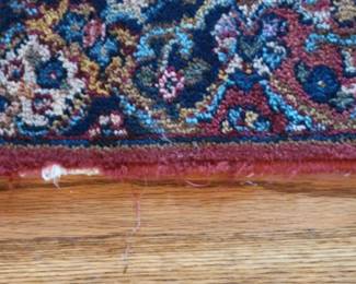 KARASTAN WOOL KIRMAN 4'3" X 6' BEAUTIFUL AREA RUG WITH MATCHING RUGS OF VARIOUS SIZES $50 TO $200 APPROX 5 MATCHING