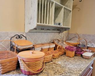LONGABERGER BASKETS GALORE