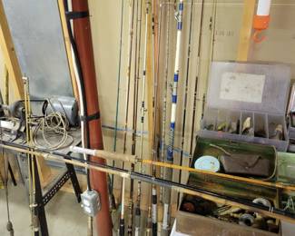 Vintage fishing equipment!