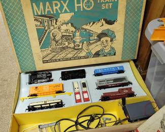 Marx HO train set.
