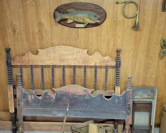 1969 fish mount taxidermy. 