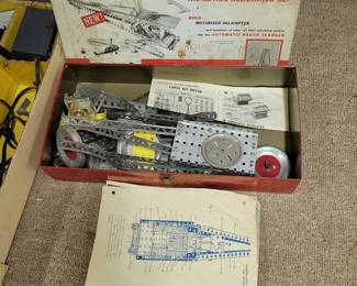 Gilbert erector set.