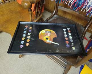 Vintage 1971 NFL serving trays!