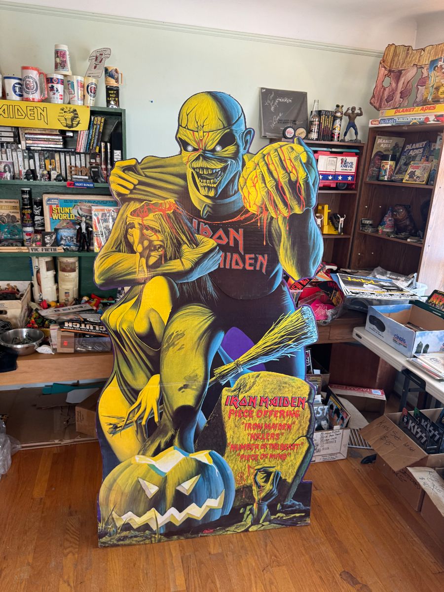 Almost 6ft tall display from the 1980’s of in my opinion, one of the greatest bands ever lol