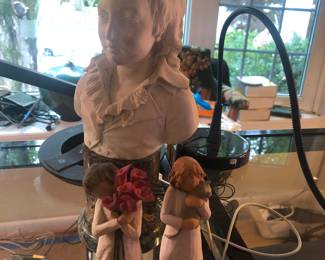 Late 19th/early 20th century French bisque bust