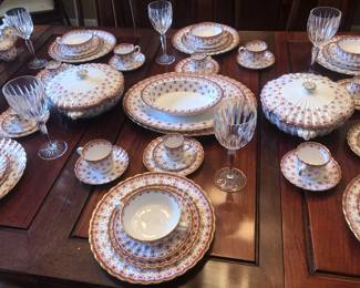 Spode Fleur de Lys china service