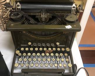 Antique typewriter