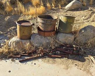 1006  Lag Bolts and reusable drums 