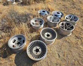 2100  9 Assorted Wheels 