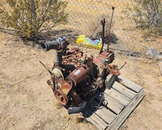542  Waukesha Motor Co Tractor Engine 