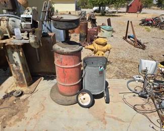 1060  Fluid Catch and Sand Blasting cylinder 