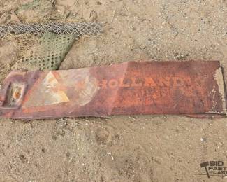 4260  Metal New Holland Sign 