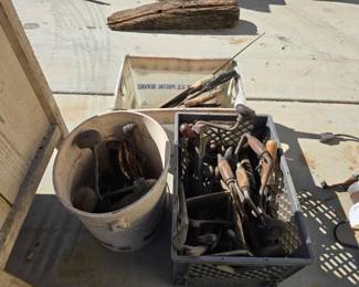 1020  Older Hand Drills, Saws and Other Tools 