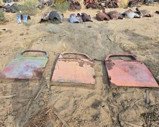 2504  3 Early Model Vehicle Doors 
