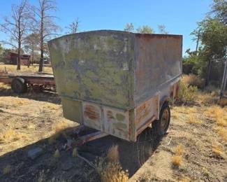 208  7ft Enclosed Box Trailer 