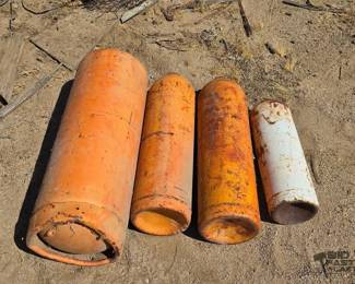 2214  4 Metal Tanks 