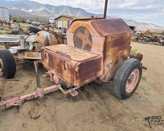 2592  Lindsay Air Compressor 