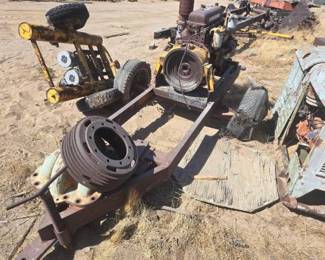 2020  General Motors Diesel Engine on Trailer 