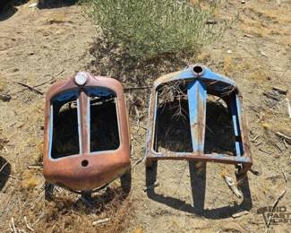 3076  2 Ford Tractor Radiator Shrouds 