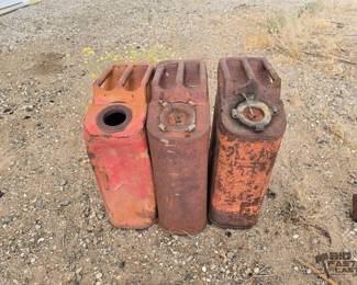 4268  3 Jerry Cans 