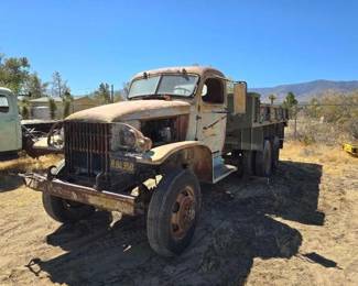 216  GMC 8 Wheel Dump Truck 