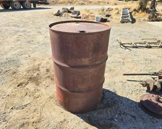 1030  Metal 55 Gal Drum 