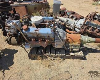 3512  Ford 289 V8 Engine with Transmission 