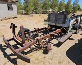 404  Ford Truck Frame and Bed 