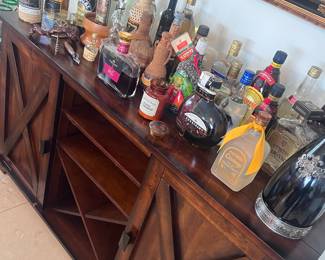 Barn Door Style Beautiful Bar