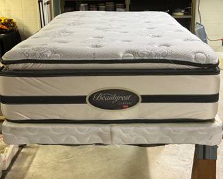 Twin Beauty Rest Mattress & Box Bunkie