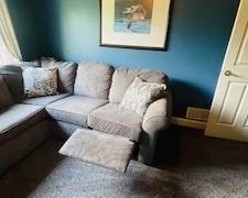 Custom Sectional - with Recliner and Sleeper Sofa