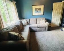 Custom Sectional - with Recliner and Sleeper Sofa