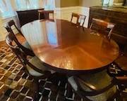 Ethan Allen Dining Set - with 6 Chairs