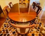 Ethan Allen Dining Set - with 6 Chairs