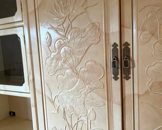Embossed Design on Door 