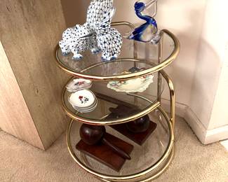 Mid Century 3 Tier Table 