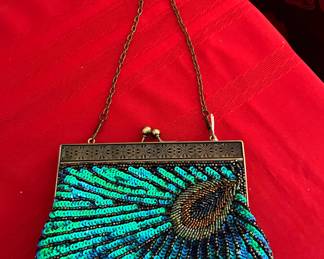Peacock design Purse 